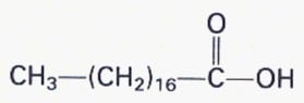formula del acido estearico
